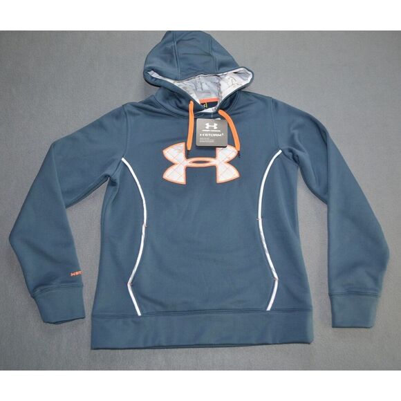 Under Armour Tops - Under Armour Women's Fleece Storm Caliber Hoodie‎ Pullover Size M New $65